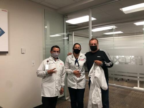 De visita en las instalaciones 