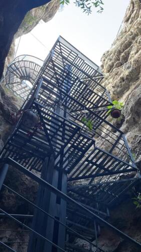 Desde el interior del Cuexcomate 