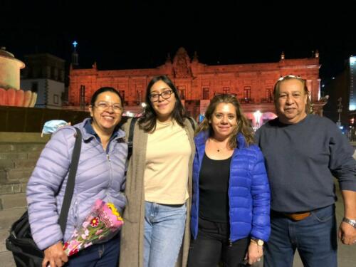 Con nuestras amigas Verónica y Camila Gómez 
