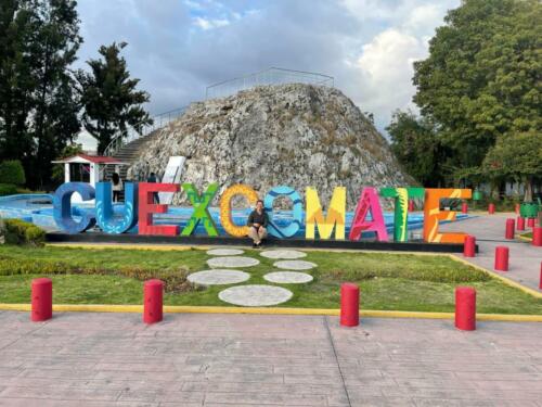En el Cuexcomate, conocido como el volcán más pequeño del mundo, siendo en realidad un géiser.